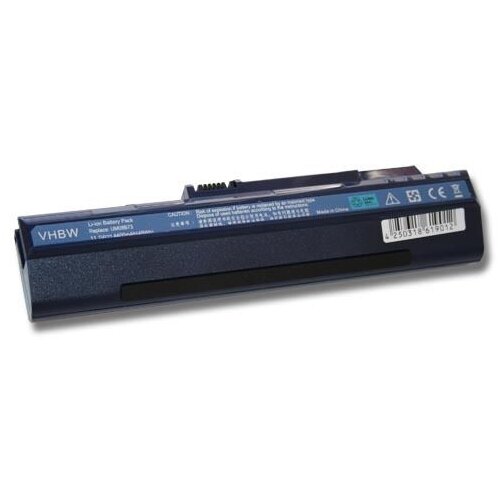 VHBW Baterija za Acer Aspire One A110 / A150 / D150 / D250, modra, 4400 mAh Cene