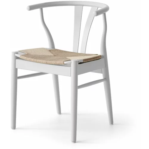 Hammel bijela blagovaonska stolica od bukovog drveta Findahl by Freja