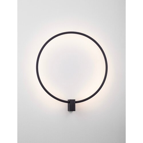 Nova Luce Mat črna aluminijasta LED zatemnitvena stenska svetilka Cercio &amp;ndash; Slike