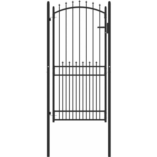  Vrata ograde s bodljama EMMEN 100 x 200 cm Slike