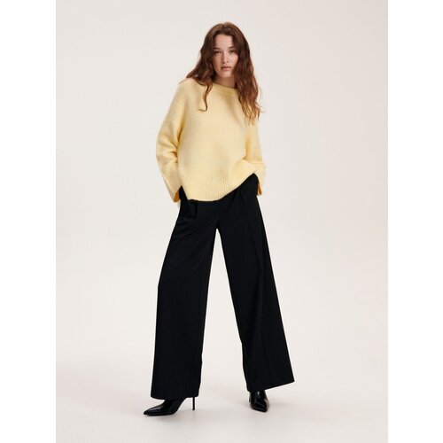 Reserved oversize pulover - rumena Cene