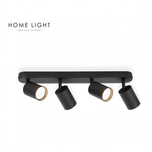 HOME LIGHT TALIA 84 spot lampa 4xGU10 crna Slike