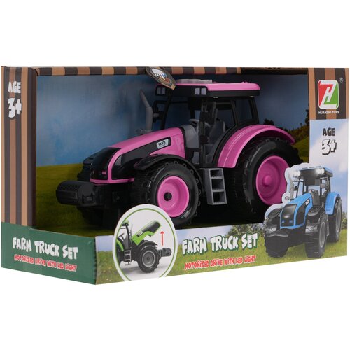 Pink Tractor With Sound Function Cijene