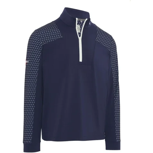 Callaway Chev Motion Mens Print Pullover Peacoat L