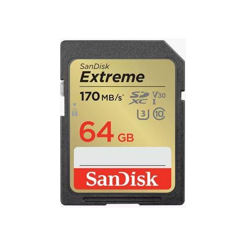 San Disk Memoriјska kartica SD kartica 64gb ektreme class10 170mb/s uhs-i, u3, v30 Cene