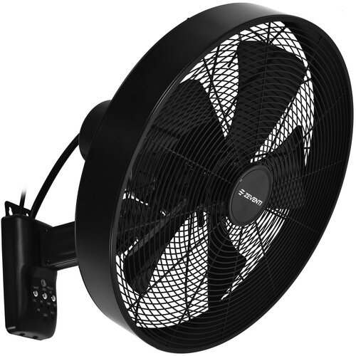  ZEVENTI - Zidni ventilator FREEZE 50W/230V prečnika 40 cm, crni + daljinski upravljač Cene
