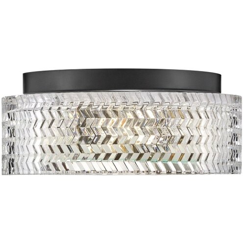  hinkley hk-elle-f-s-bk - plafonska lampa 2xE27/60W/230V, prečnik 30,5 cm, crna Slike