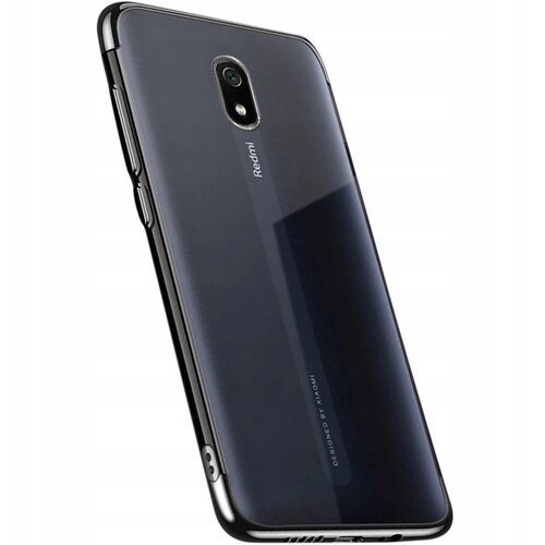 HURTEL CLEAR COLOR CASE ETUI OBUDOWA FUTERAŁ Z RAMKĄ DO XIAOMI REDMI 8A CZARNY, (21910693) Cene