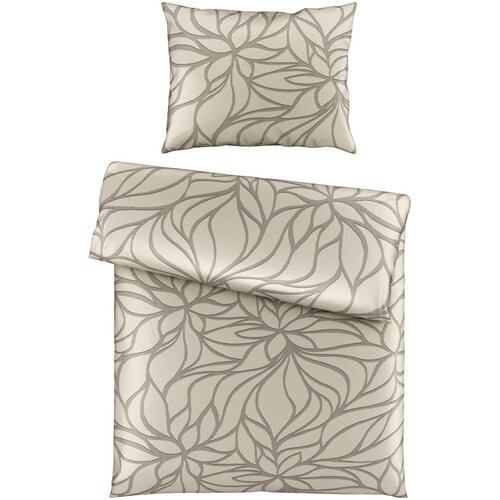 Boxxx POSTELJNINA FLEUR 140/200 cm saten siva Cene