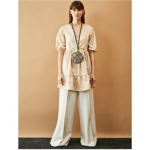 Koton Both Dress - White - Ruffle Slike