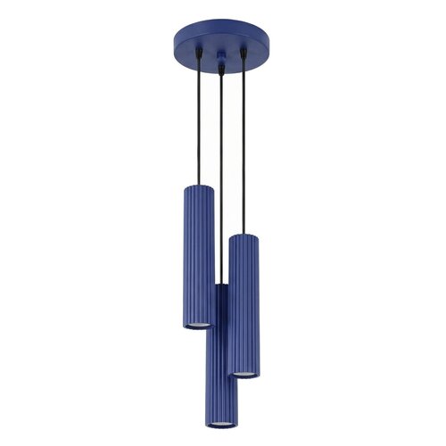 Sollux Lighting Viseča svetilka KARBON 3P ultramarin, (5000352197) Cene