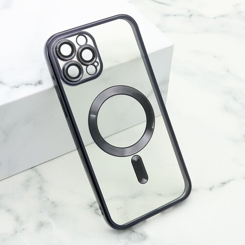  Maska camera protect magsafe za iphone 12 pro max/ crna Slike