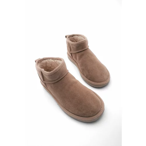 Marjin Ankle Boots - Brown - Flat