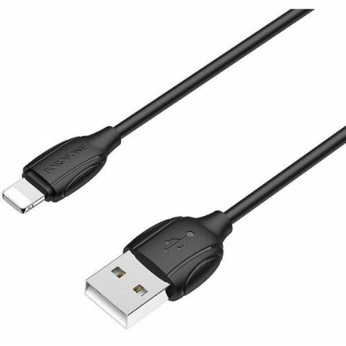 Hoco BOROFONE podatkovni kabel X19 Lightning na USB 1m 2,4A črn Slike