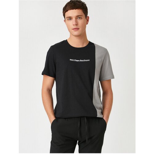Koton Color Block Printed T-Shirt Slike