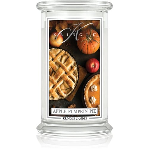 Kringle Candle Classic Apple Pumpkin Pie mirisna svijeća 623 g Slike