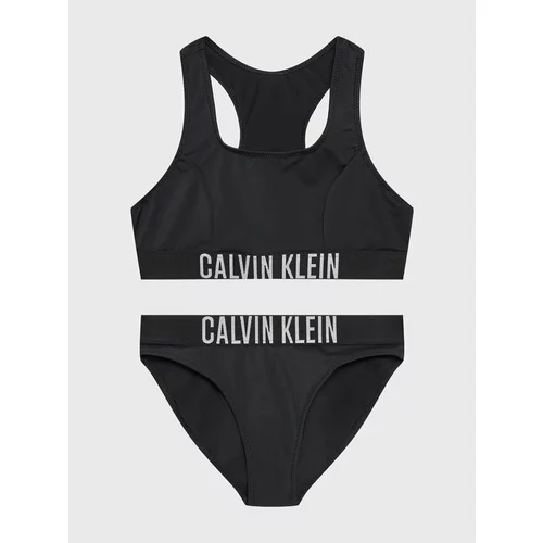 Calvin Klein Swimwear Kopalni kostum KY0KY00027 Črna