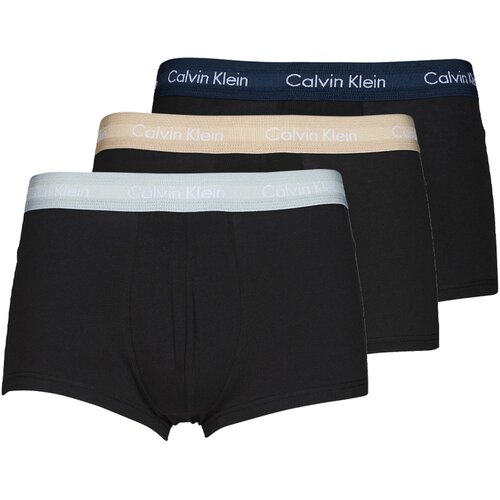 Calvin Klein Jeans Boksarice LOW RISE TRUNK X3 Črna Cene