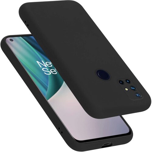 Cadorabo Ohišje je združljivo z OnePlus Nord N10 5G in tekoča črna barva - Zaščitni ovitek iz prožnega silikona TPU, (20860023) Cene