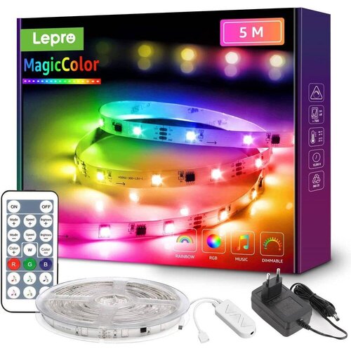 5m Set LED trak RGB samolepilni 150 LED SMD 5050 glasbeni Cene