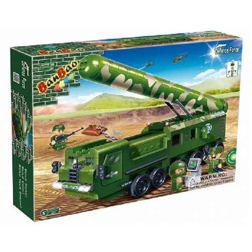 Banbao igračka vojni kamion sa raketom 6202 Slike