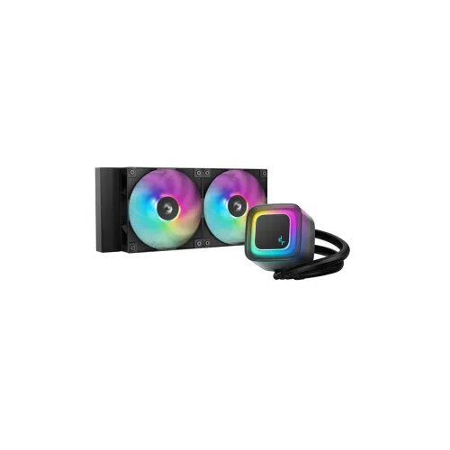 DeepCool LE240 V2 Processor All-in-one liquid cooler 12 cm Black Cene