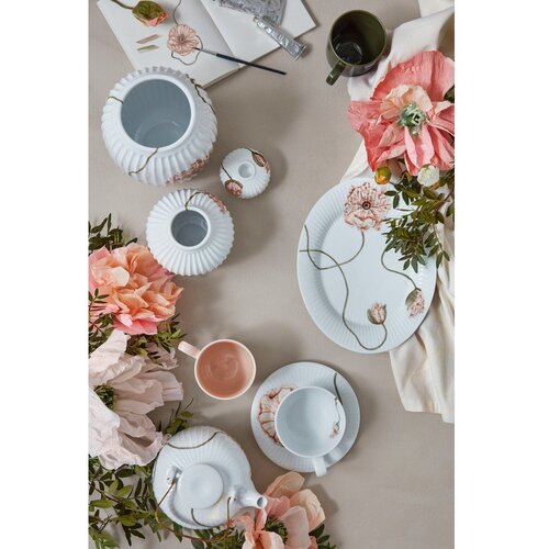 K&amp;auml;hler Design Bela porcelanasta skodelica 380 ml Hammersh&amp;oslash;i Poppy &amp;ndash; Slike