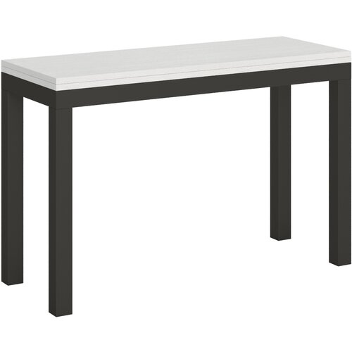 Itamoby   Everyday Double (120/200x45/90) - bela, barva nog: antracit - preklopna jedilna miza, (20842792) Cene
