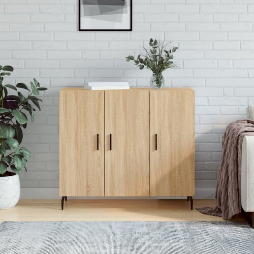  Komoda boja hrasta sonome 90x34x80 cm od konstruiranog drva Cijene