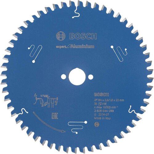 Bosch list kružne testere Expert for Aluminium 184 x 20 x 2,6 mm, 56 - 2608644099 Cene