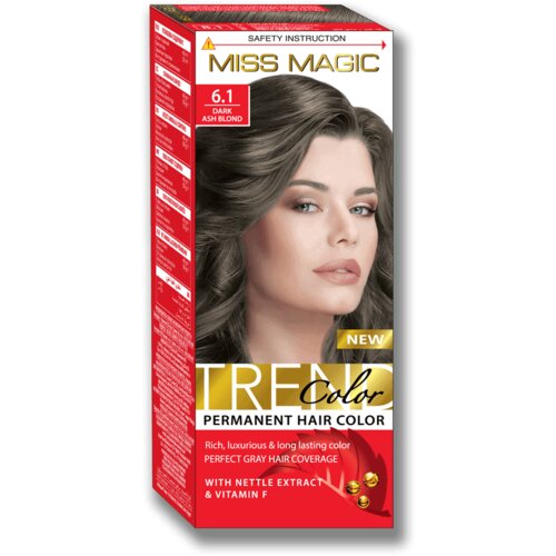 Miss Magic farba za kosu Trend Permanent Hair Color SOL-MMNF-6.1 Slike