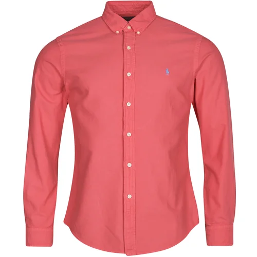 Polo Ralph Lauren CHEMISE AJUSTEE SLIM FIT EN OXFORD LEGER Crvena