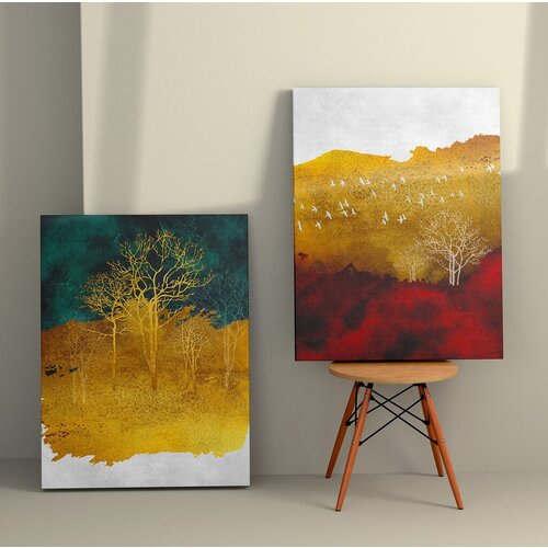 Wallity slika 2KNV4281, 70x100 cm, 2 dela Cene