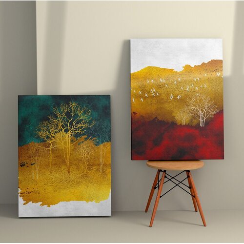 Wallity Zidna slika 2KNV4281, 70x100 cm, 2 dijela Cene