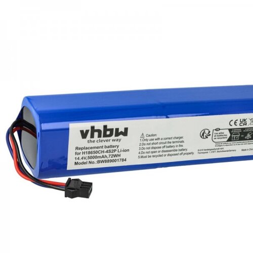 VHBW Baterija za Xiaomi Viomi S9 / D800 / Alpha 2 Pro, 5000 mAh Cene