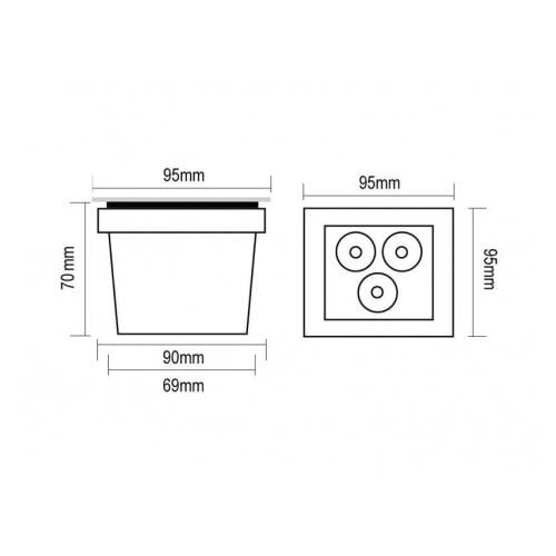 Bb Link led spot HX-HUG95-3W Cene