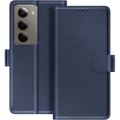 AVIZAR Denarnica za Xiaomi Redmi 15 5G Chesterfield z zrnatim vzorcem in funkcijo stojala, Modra noč, (5000190304) Cene