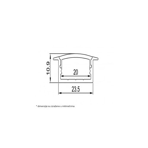 Bb Link LL-Led profil komplet Cene