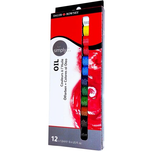 DALER ROWNEY Daler- Rowney - SIMPLY uljani set 12 x 12ml (dekorativni pribor) Cijene