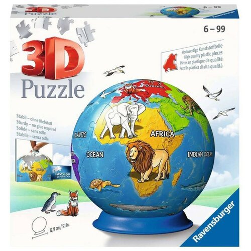 Ravensburger 3D puzzle (slagalice) - Mapa sveta Slike