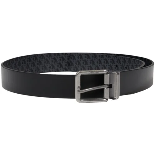 Calvin Klein Jeans Pasovi CASUAL PIN BUCKLE 35MM LV04G7029G Črna