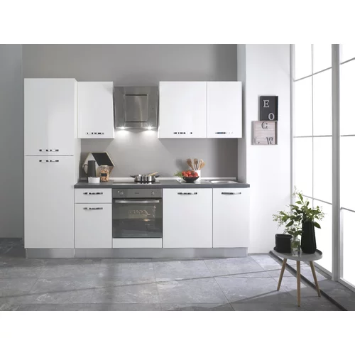 Marinelli Cucine Kuhinjski komplet Laura (270 cm, z el. napravami, bela)