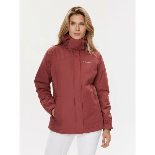Columbia Pohodna jakna Bugaboo™ II Fleece Interchange Jacket Rdeča Regular Fit