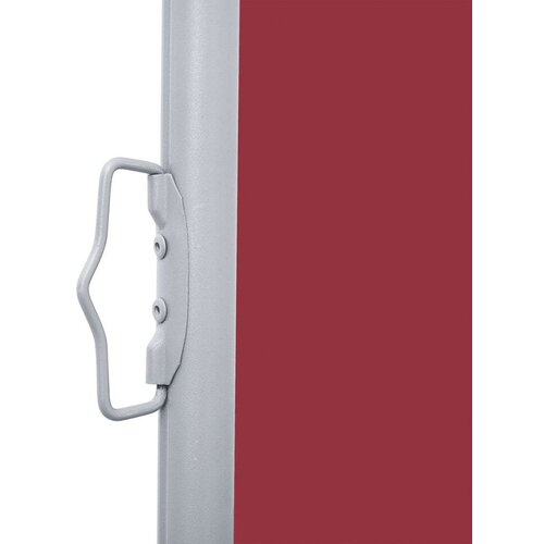 Tenda Uvlačiva bočna tenda za terasu 170 x 1200 cm crvena Cijene