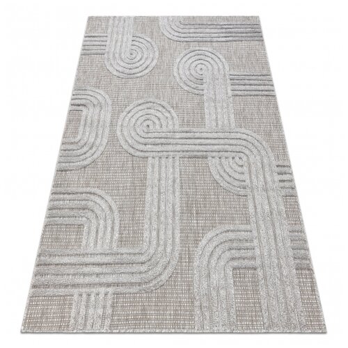 RugsX Preproga SANTO string SISAL 1001 geometrijska siva 140x190 cm, (21957783) Cene