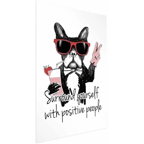  Plakat - Surround Yourself with Positive People 29.7x42 Bez okvira s margom Cijene
