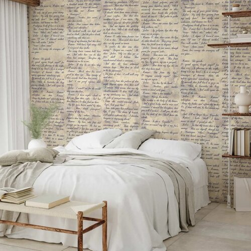  Tapeta - Verses of Love (Romeo &amp;amp;amp Juliet) 49x1000 Samoljepljiva Slike
