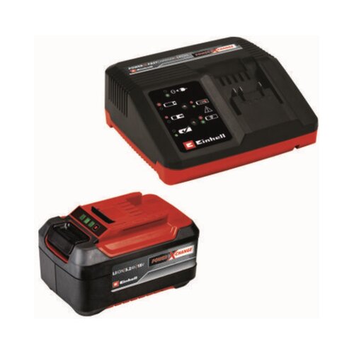 Einhell Polnilnik in baterija Power X-Change (18 V, 5,2 Ah, 1 baterija) Cene