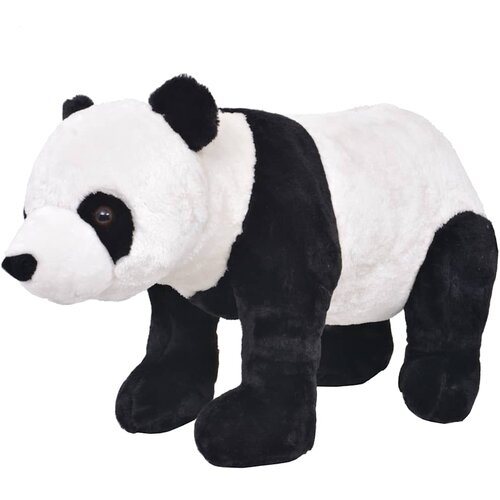  Samostojeća pli&scaron;ana panda crno-bijela XXL Cijene