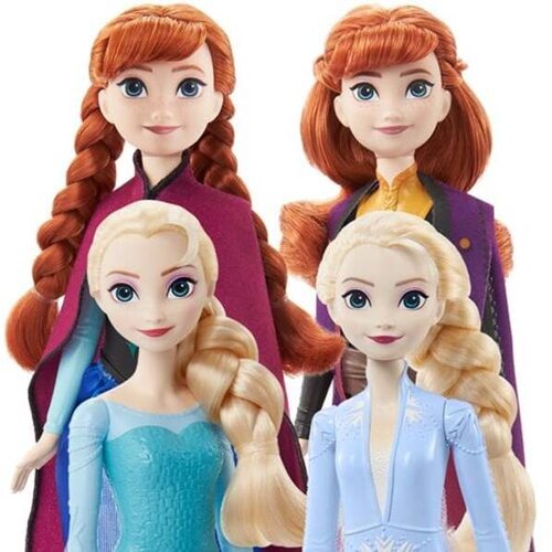 Mattel Disney Frozen Fashion Doll Assortment Case of 6, (20498996) Cene